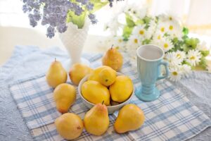 greywater irrigated pears