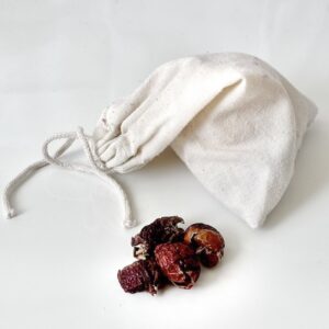 soap nuts and cloth bag