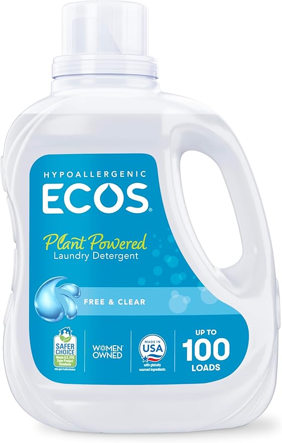 Ecos unscented laundry detergent still has salt in it